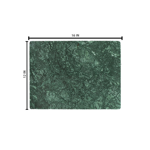 Pracfit marble cutting board edge-beveled for smooth slicing and durability.
