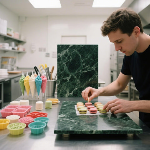 Pracfit marble cutting board adds elegant kitchen decor and display