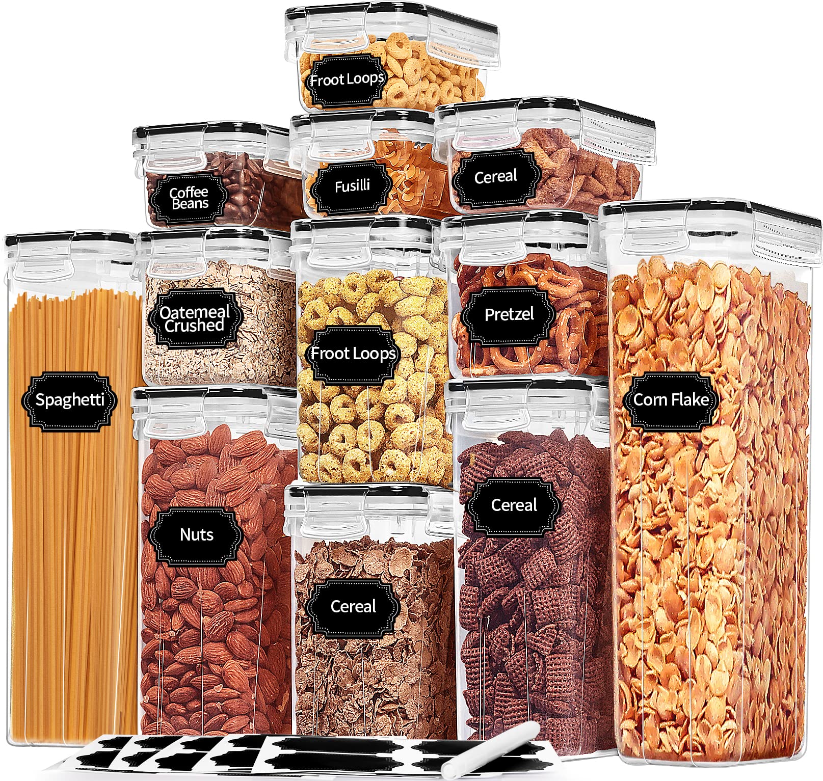 Praki airtight container lids seal freshness and prevent leaks.