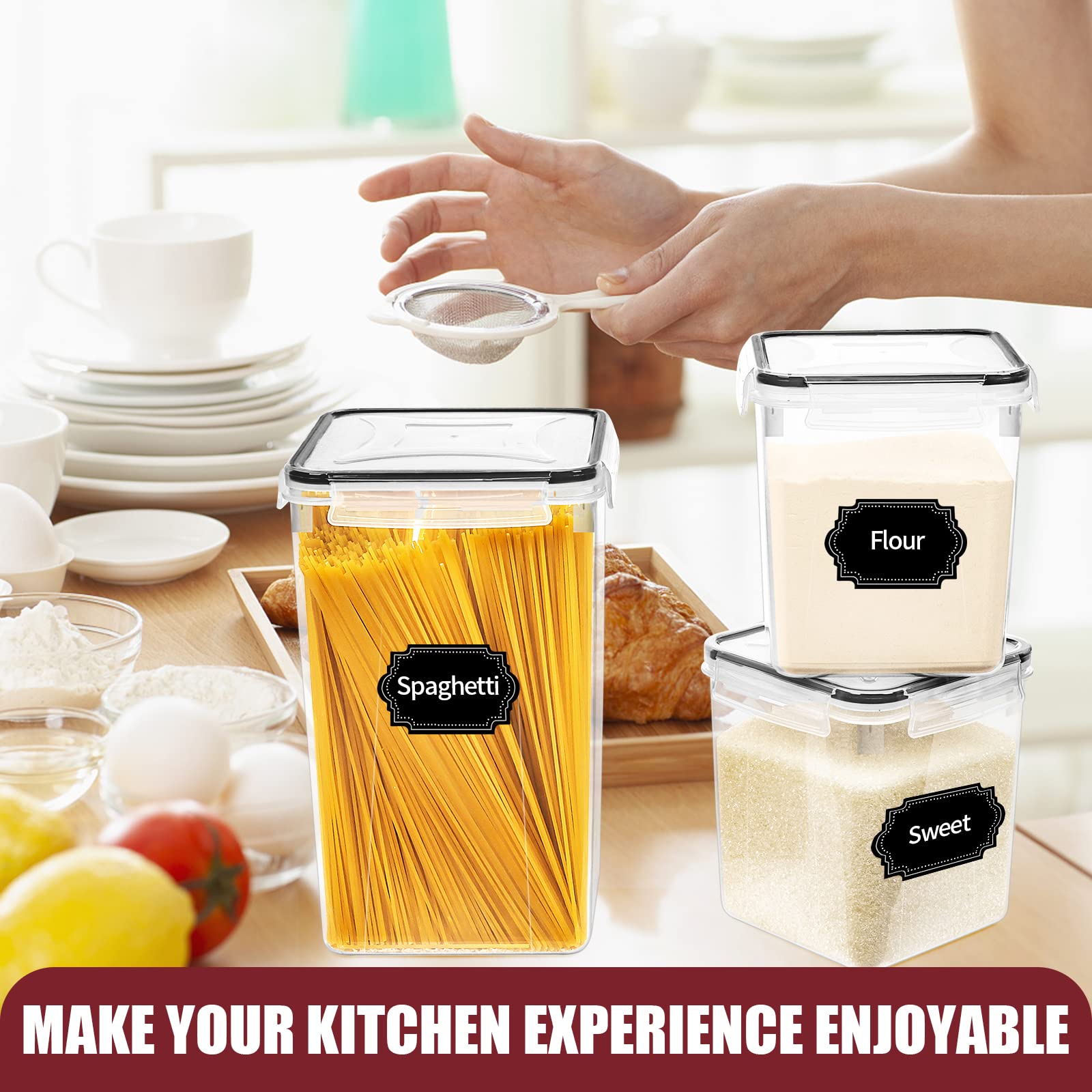 Praki labels and marker are included for easy item IDs.