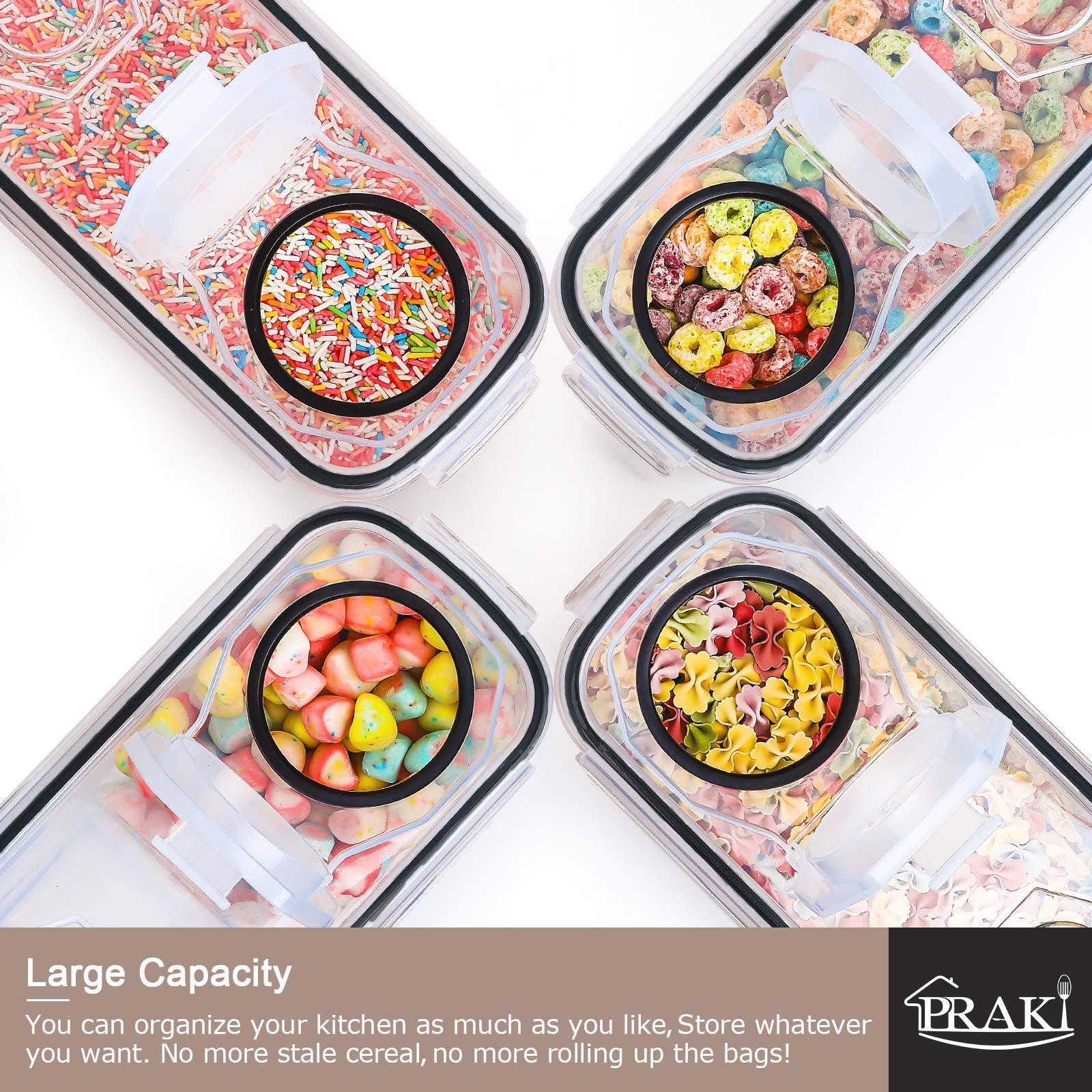 PRAKI containers are dishwasher-safe for easy cleaning