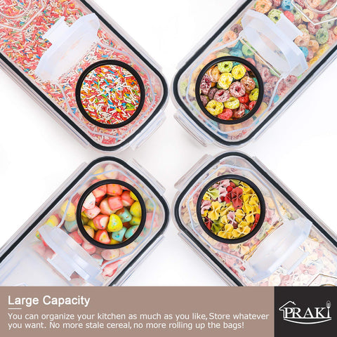 PRAKI containers are dishwasher-safe for easy cleaning