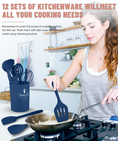 Pranski slotted spoon drains liquids while serving.
