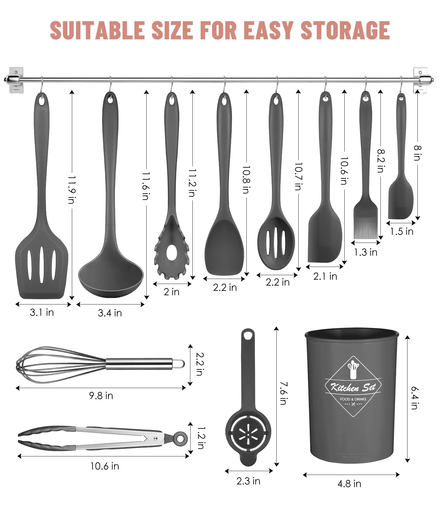 Pranski spoonula and slotted spoon for versatile stirring and draining