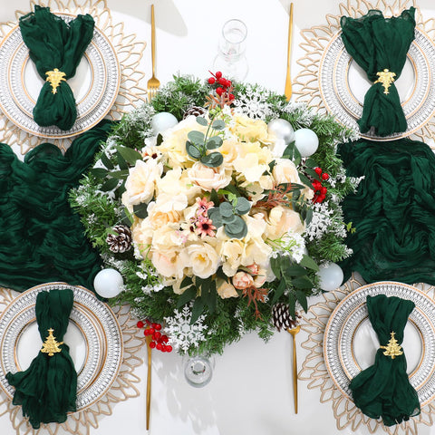 Preboun easy-clean Christmas dining ensemble for festive occasions