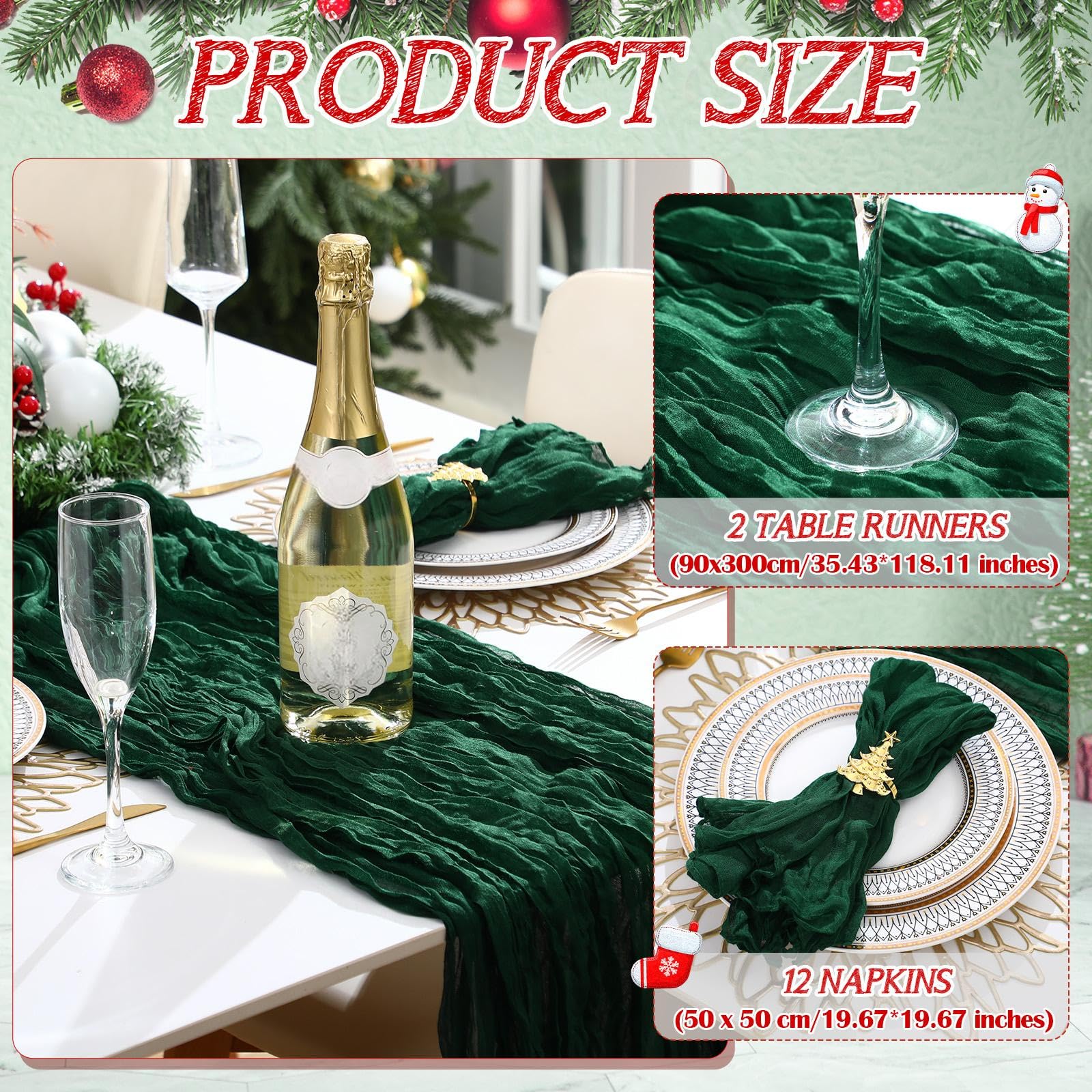Preboun gold napkin rings with smooth finish for elegant place settings