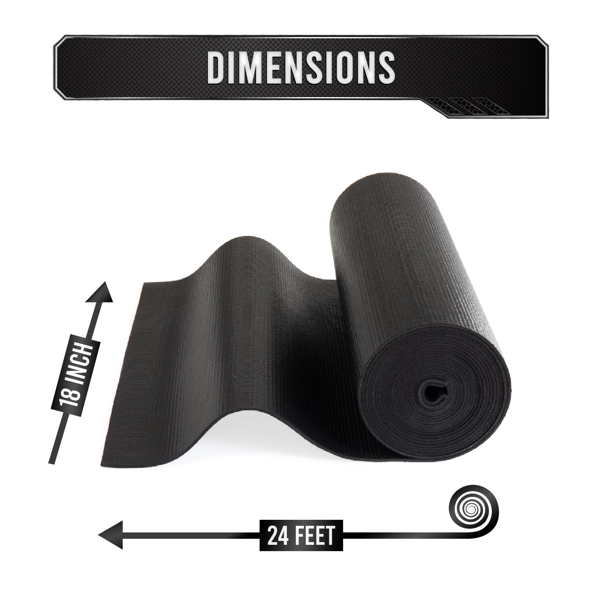 Precision Defined drawer liner shows organized space and tool stability.