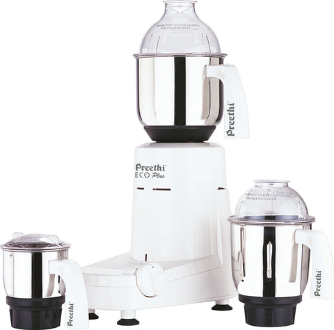 Preethi Eco Plus jar assembly for versatile grinding.