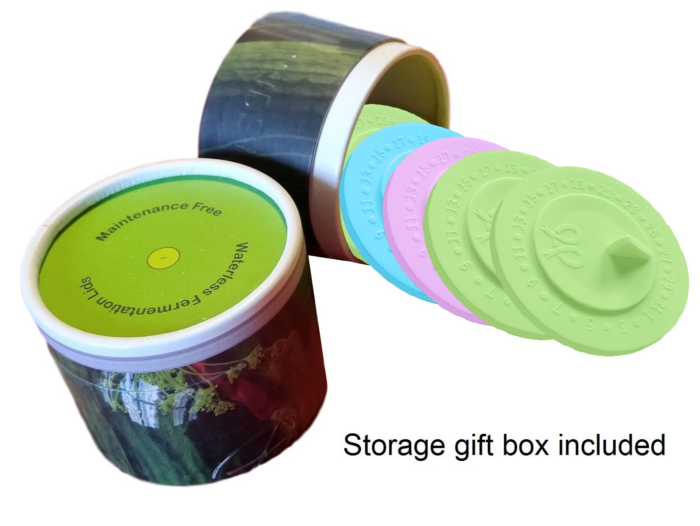 PremiumPresents venting lid during fermentation process for consistent results