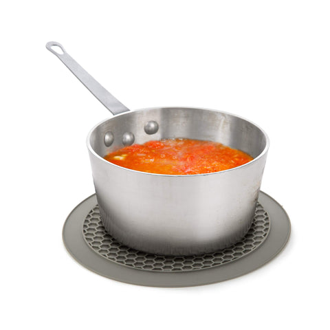 PrepSolutions utensil rest feature keeps utensils within reach during cooking.