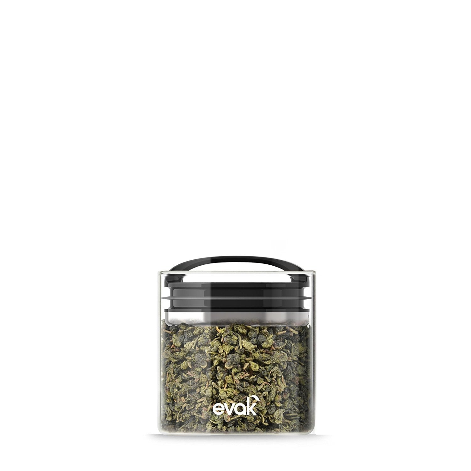 Prepara Evak Compact Glass Storage with closed lid maintains freshness and flavor