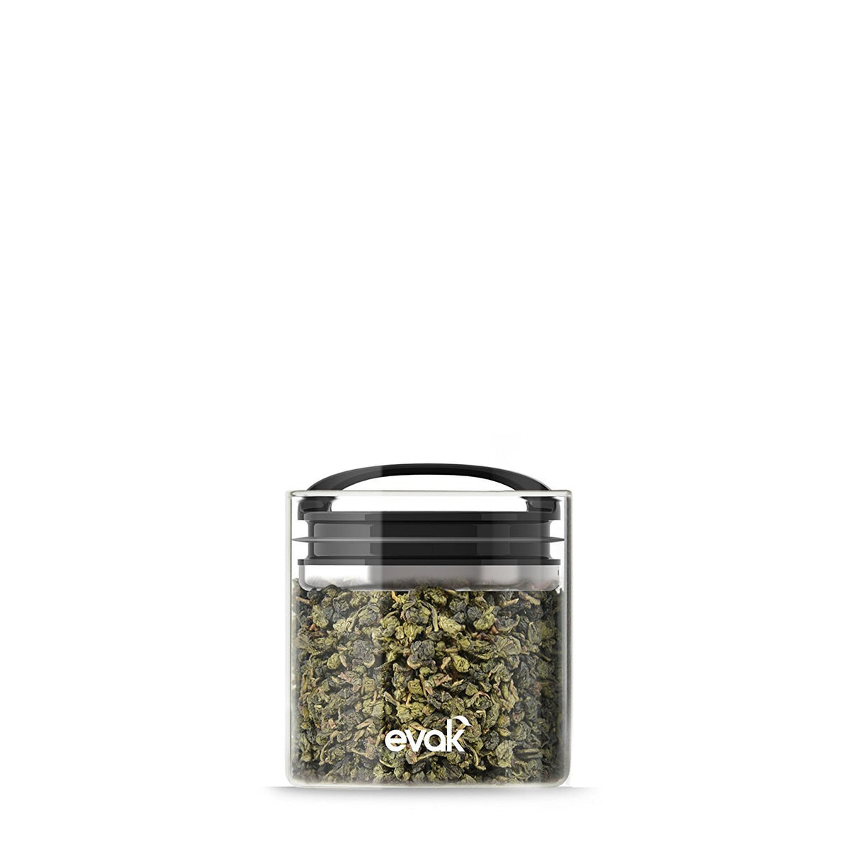 Prepara Evak Compact Glass Storage with closed lid maintains freshness and flavor