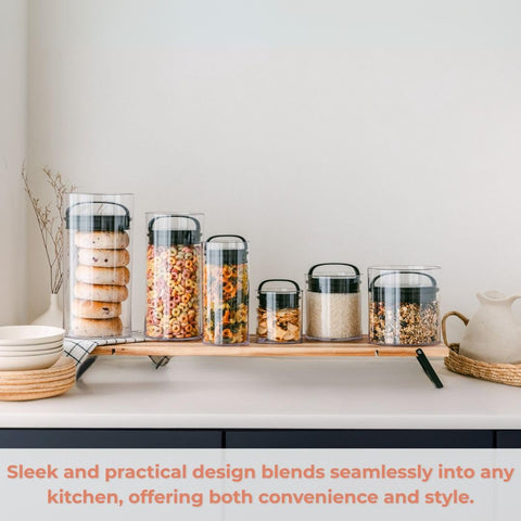 Prepara Evak Fresh Saver dual-valve system maintains airtight freshness.