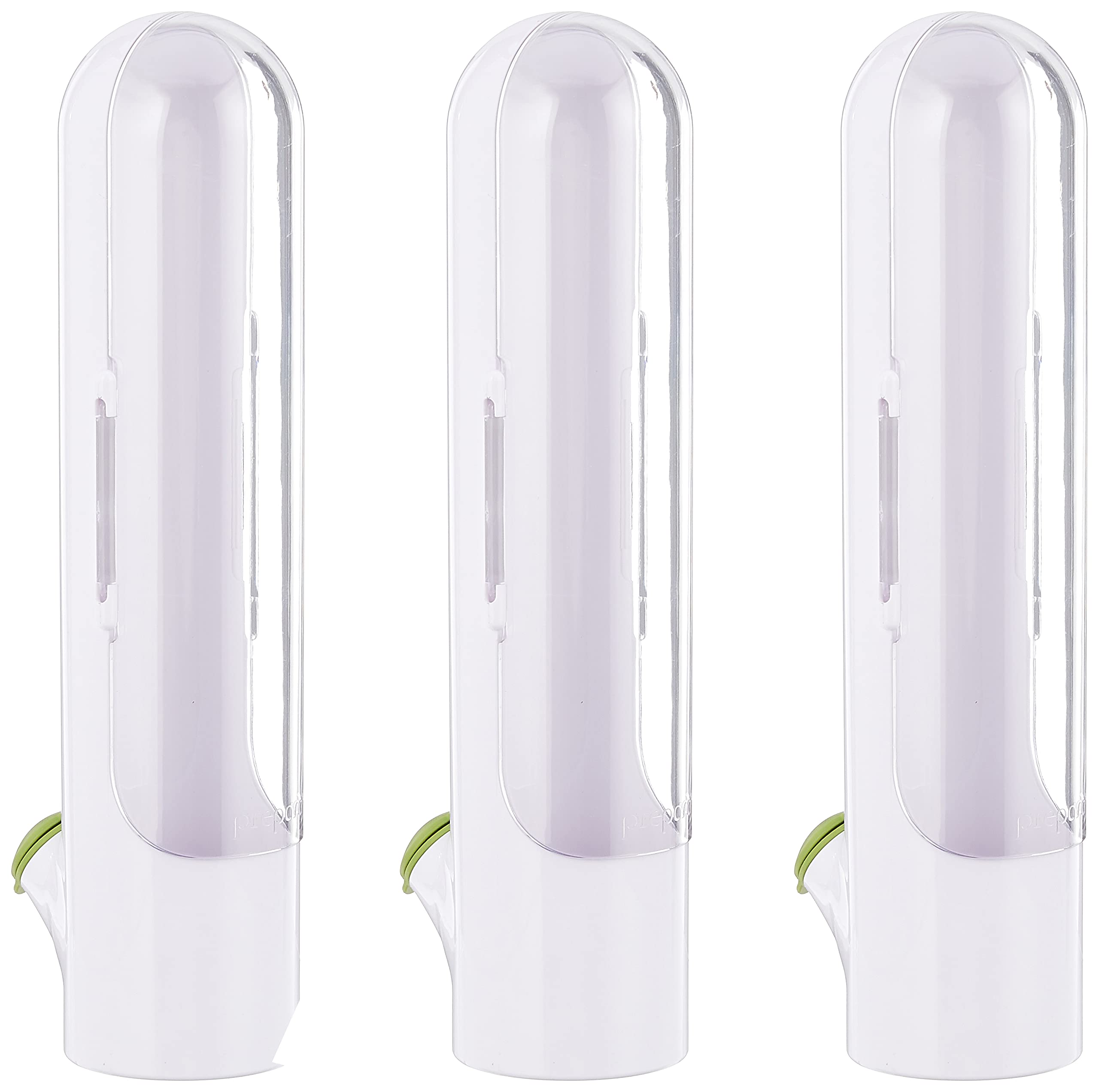 Prepara Herb Savor Pod 2.0 opened with hinged door for easy access and longer herb life