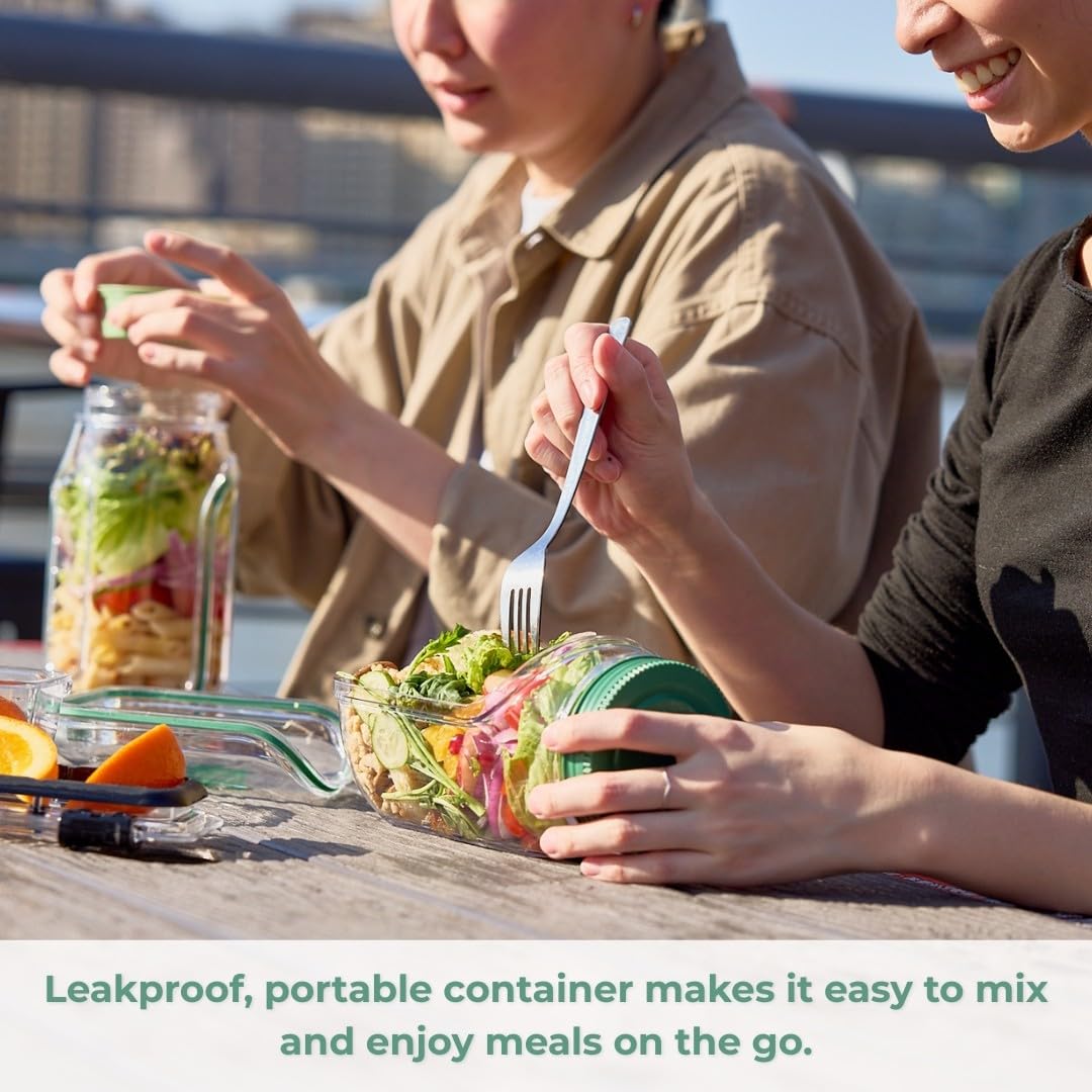 Prepara The Original Salad Pod Tritan durability resists heat and scratches