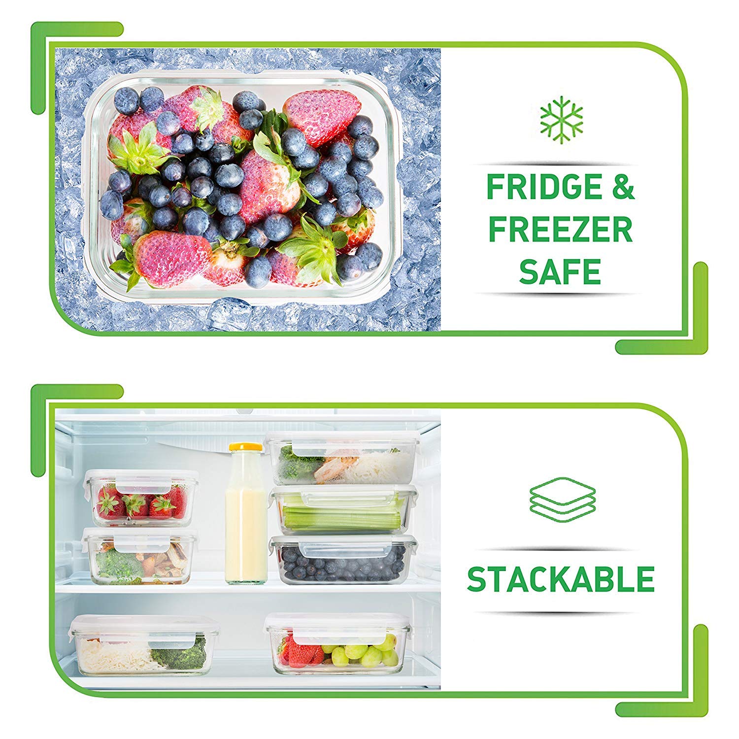 Prep Naturals gift-ready glass container pack suitable for holiday gifting.