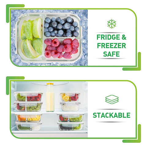Prep Naturals lids with vented seals reduce spills during transport.