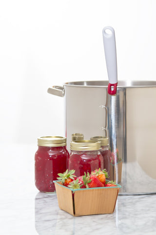 PREPWORKS canning scoop is dishwasher-safe for easy cleanup after canning.