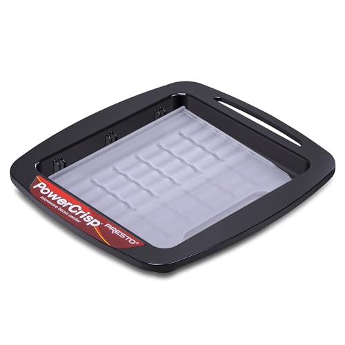 Presto bacon cooker shown assembled for simple loading and serving.