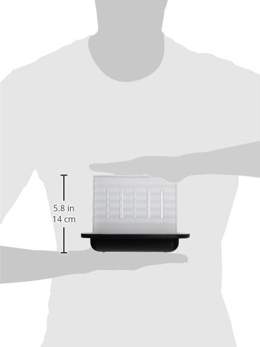 Presto bacon cooker being rinsed; fully immersible and dishwasher safe.