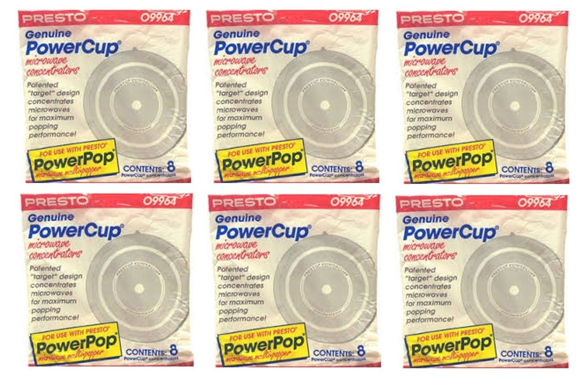 Presto CUP CONCNTRTR MICRO BG8 focuses microwaves for better popcorn popping