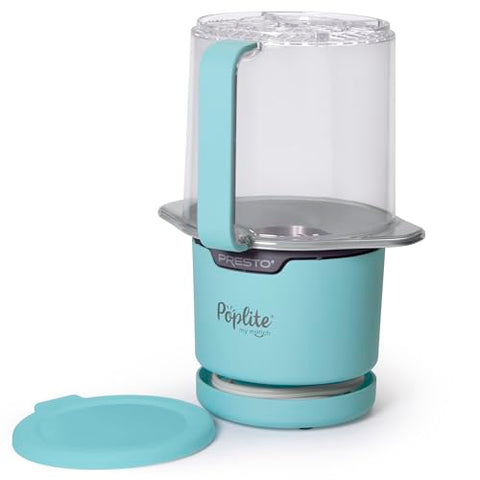 Presto PopLite My Munch 8-cup capacity illustration highlights fast popping