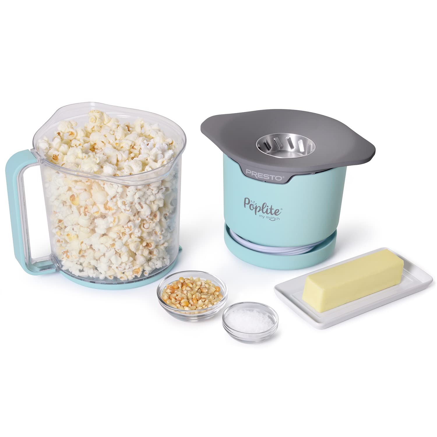 Presto PopLite My Munch built-in cord wrap showcases compact storage