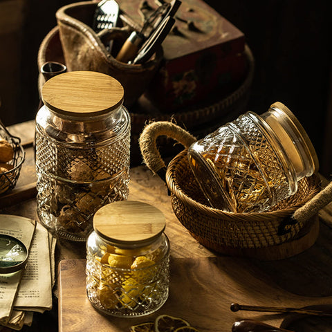 Prettidecor dry ingredients storage supports organized pasta, cereal, and nuts.