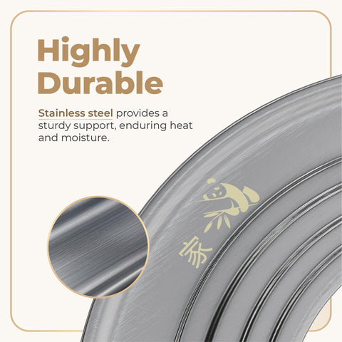 Prime Home Direct outer diameter 12.6 inches demonstrates compatibility with larger pans.