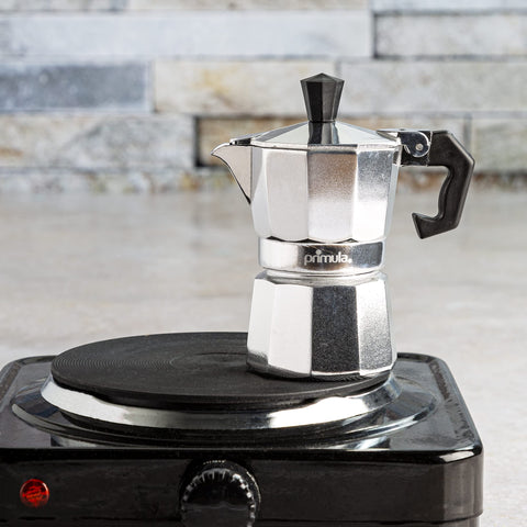 Primula compact, sturdy cast aluminum body for daily use