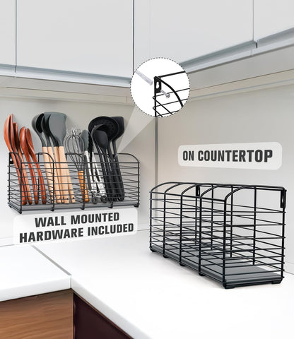 PrimZooty matte-black kitchen design complements any decor style.