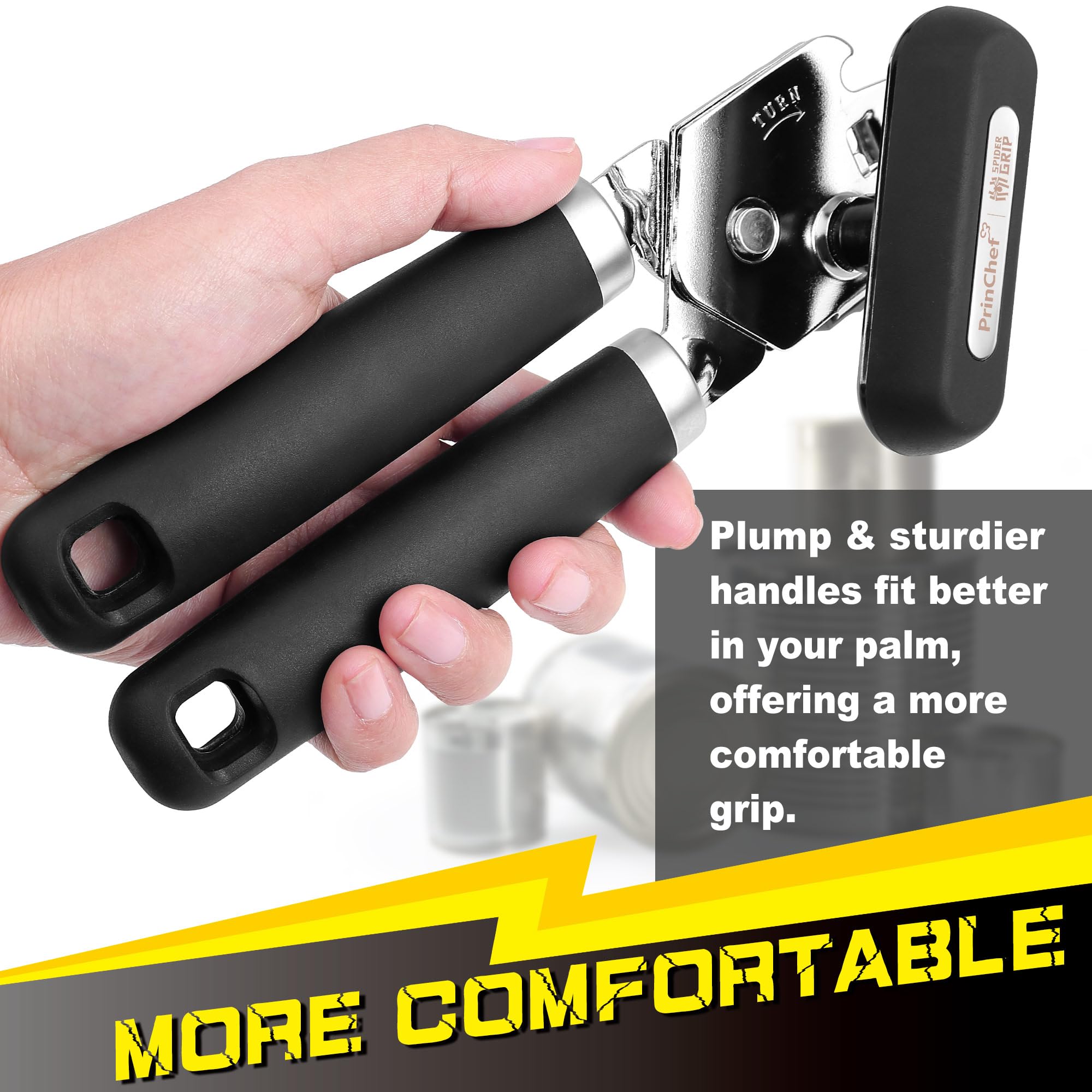 PrinChef built-in bottle opener for quick drinks at gatherings