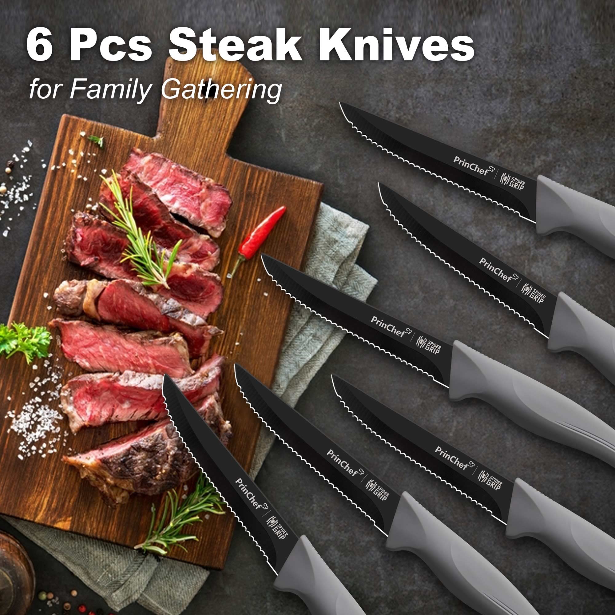 PrinChef kitchen scissors for versatile cutting tasks in the kitchen.