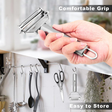 PrinChef stainless steel no-rust build for long-lasting kitchen use.