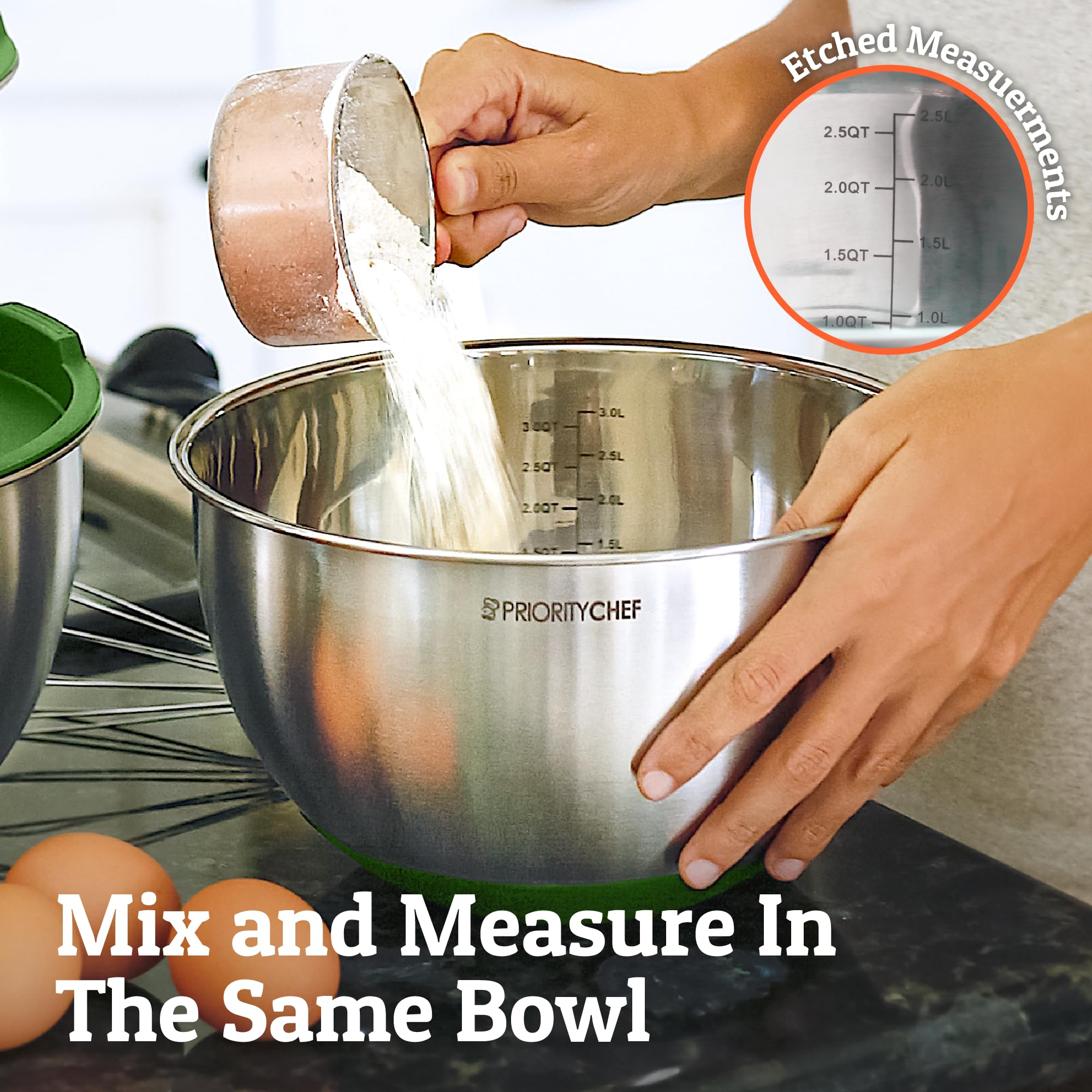 Priority Chef bowls top rack dishwasher safe for easy cleanup