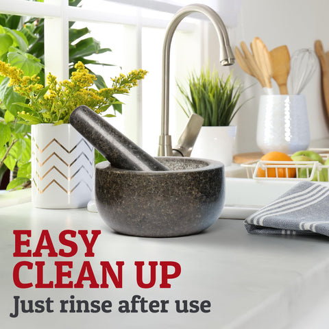Priority Chef elegant black granite kitchen accessory adds style to cooking