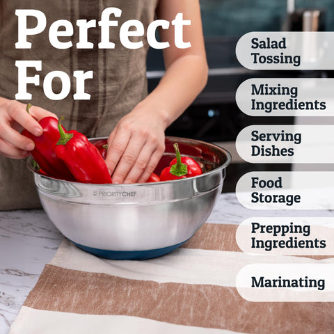 Priority Chef 3 graters included accelerate prep and cleanup.