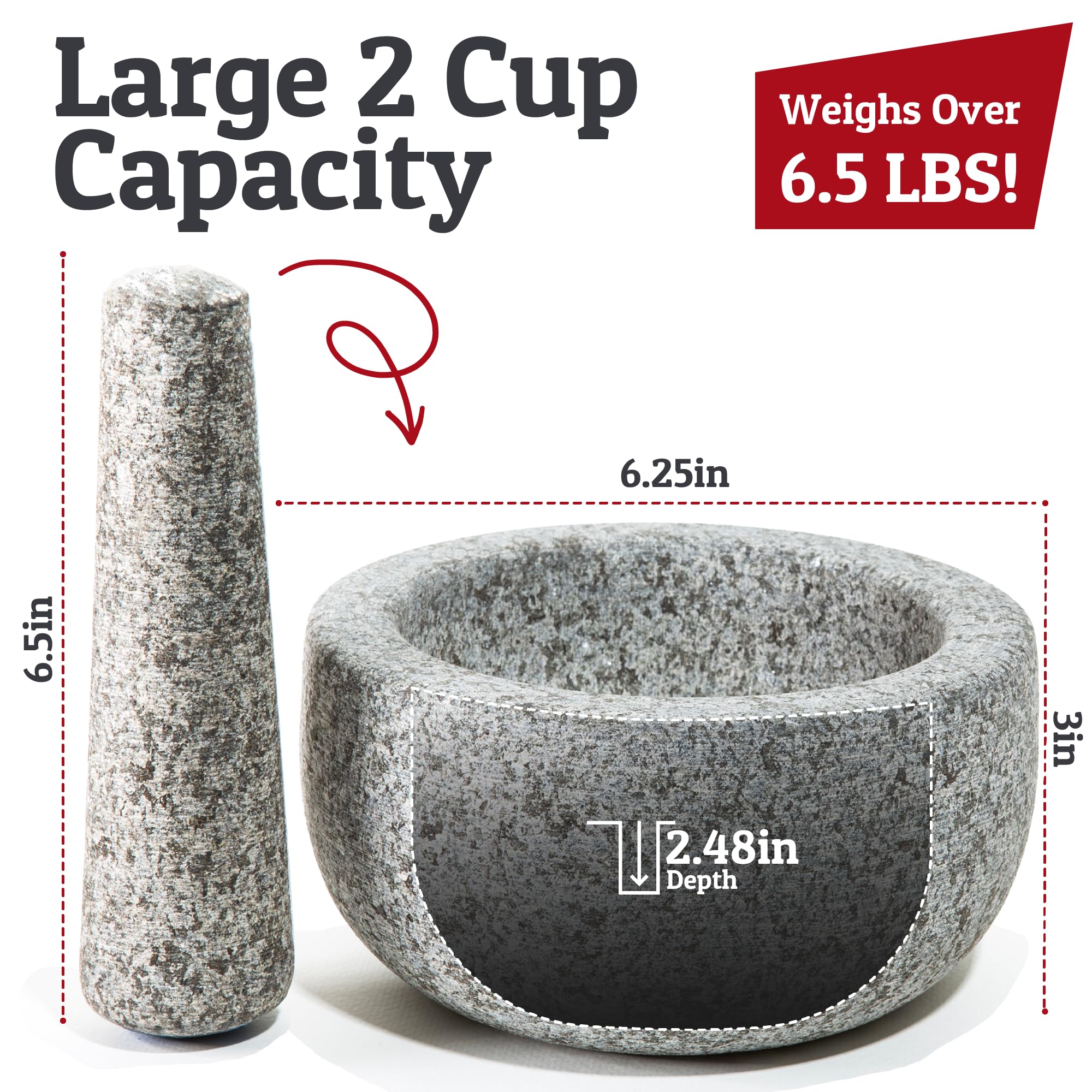 Priority Chef hand-carved grey granite close-up showcases craftsmanship