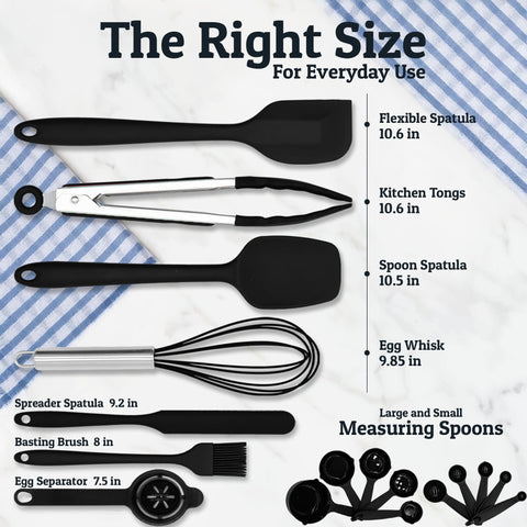 Priority Chef bowls with non-slip bases stay steady during mixing.