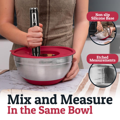 Priority Chef airtight lids lock in freshness for meals and leftovers.