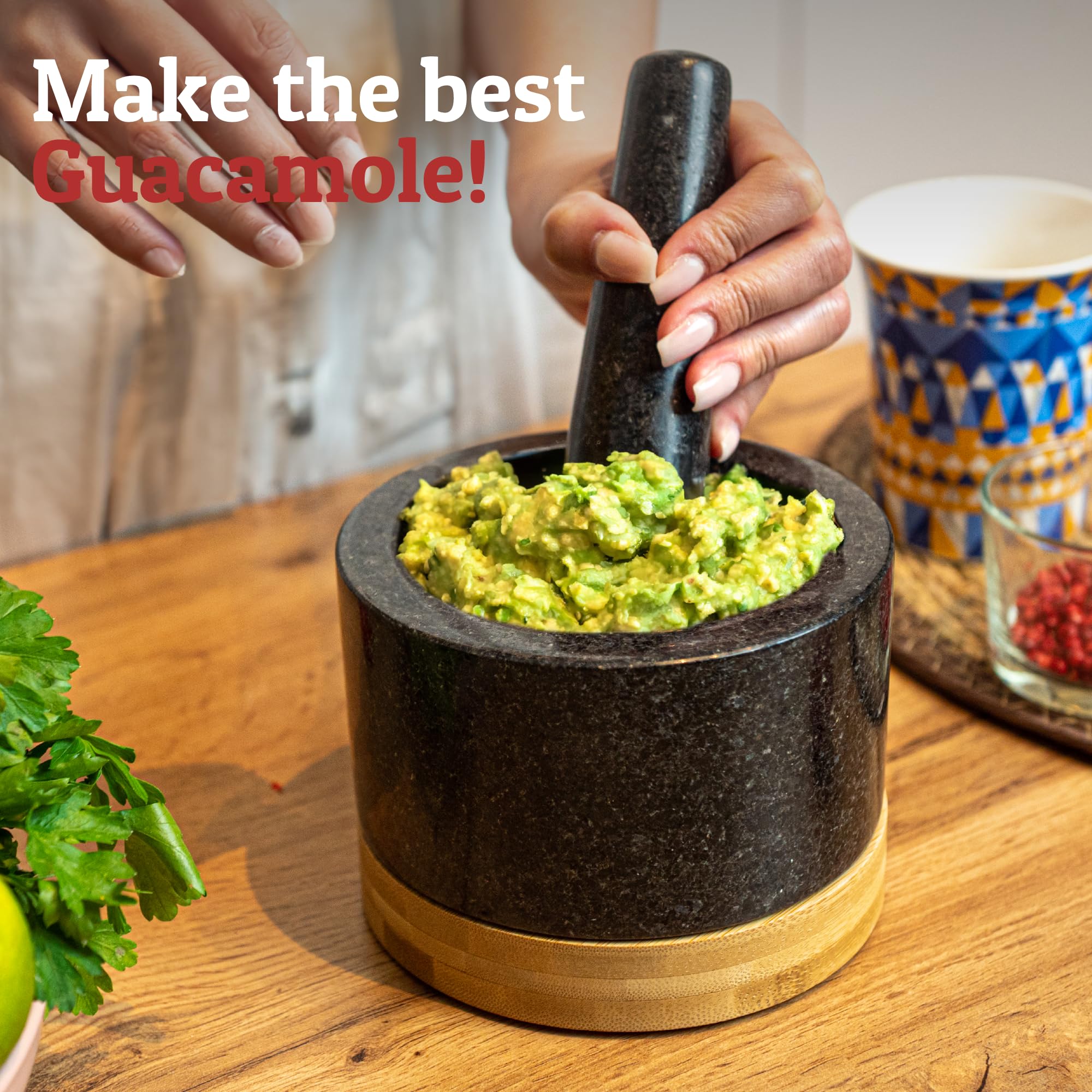 Priority Chef salsa chutney pesto focus captures flavors with natural stone grinding.