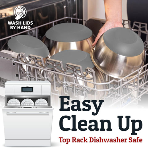 Priority Chef slicing attachments in-bowl enable quick prep with less cleanup.
