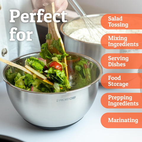 Ready-to-use Priority Chef bowl with ingredients for meal prep