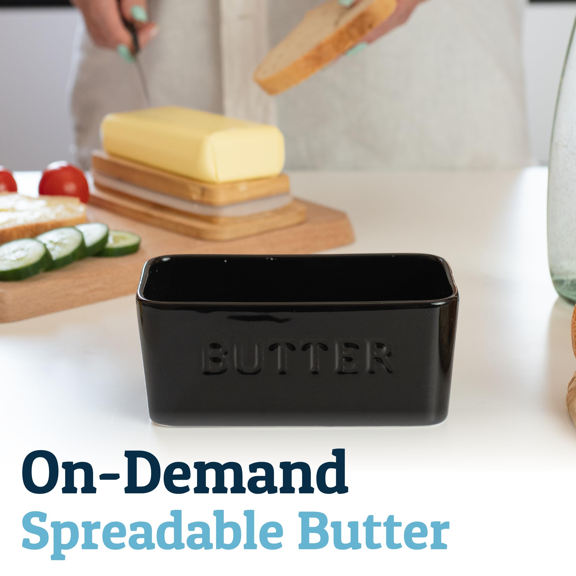 PriorityChef butter dish is easy to clean after use.
