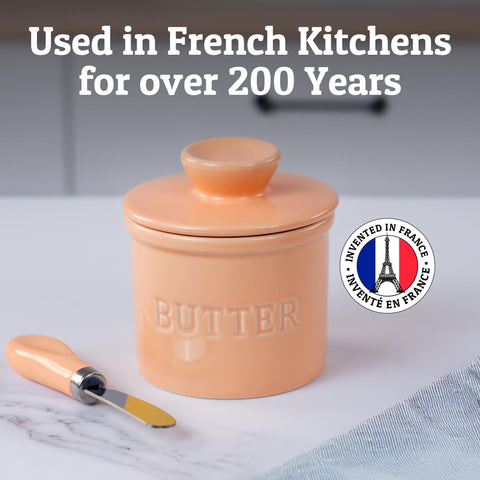 Priority Chef glossy peach finish adds vibrant color while retaining everyday practicality.