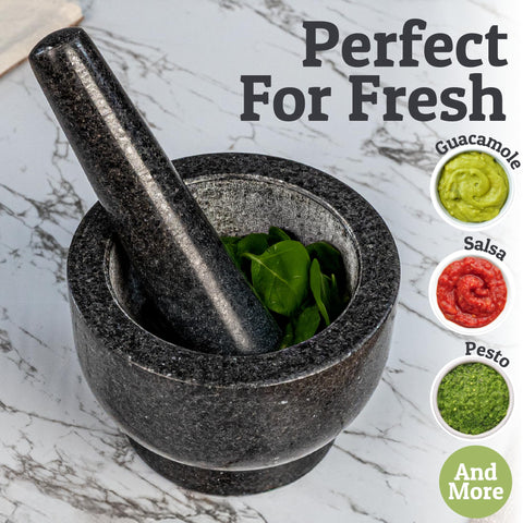 Ideal for guacamole, pesto, and salsa preparation with Priority Chef.