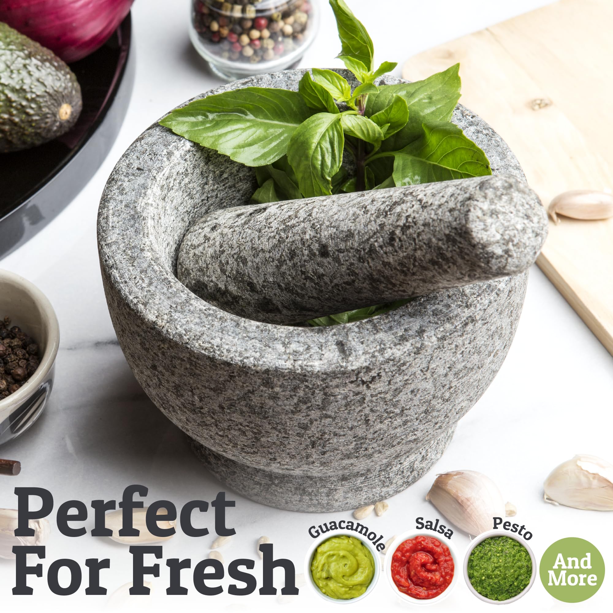 Priority Chef makes guacamole, salsa, pesto with fresh flavors at home