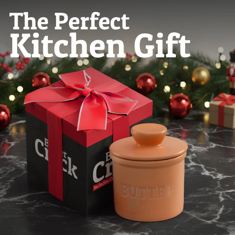 Priority Chef butter crock set includes clear instructions for simple setup and use.