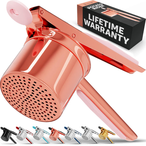 PriorityChef large 15oz potato ricer basket for faster, smoother mash.