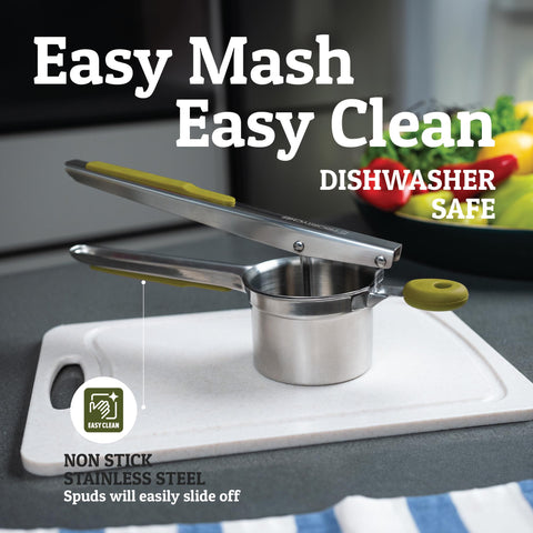 PriorityChef olive-green finish adds a stylish touch to your kitchen.